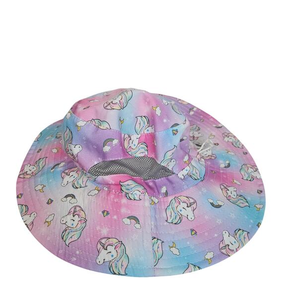 Unicorn Multicolor Sun hat for girls - Picture 2 of 5